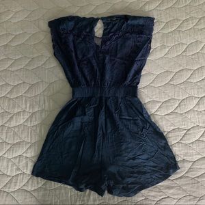 Butterfly Embroidered Romper